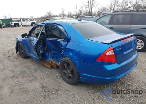 2011 Ford Fusion Se from USA, damaged, VIN 3FAHP0HA3BR232595